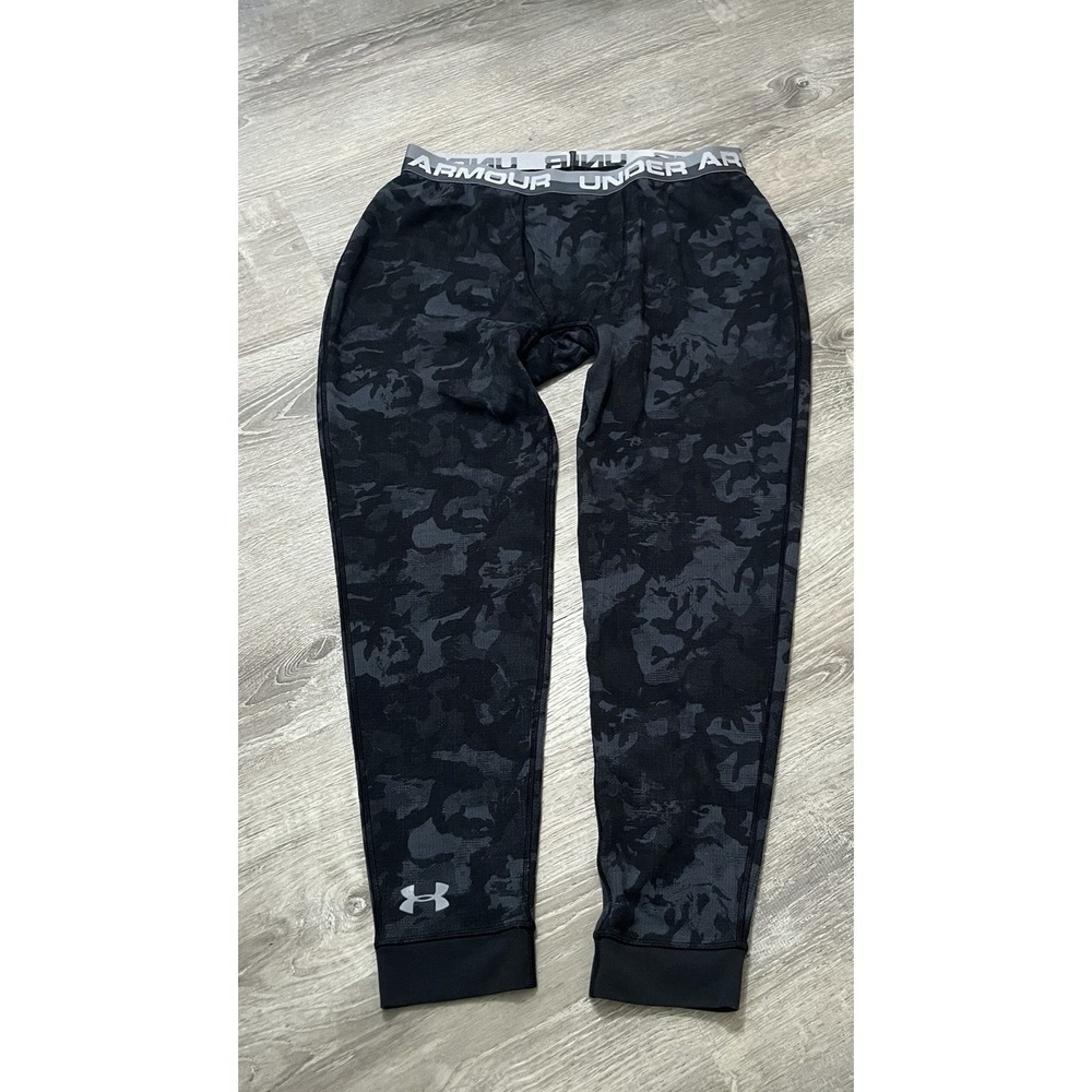 Under Armour ColdGear‎ Compression Pants Mens XL Black Leggings 34x28